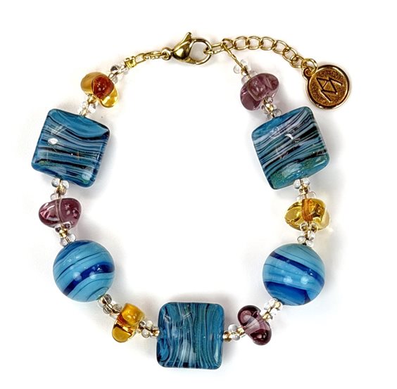 Bracciale Antica Murrina Venezia Donna Riflesso in Acciaio chirurgico (316L) BL5RPE2607 - BL5RPE2607